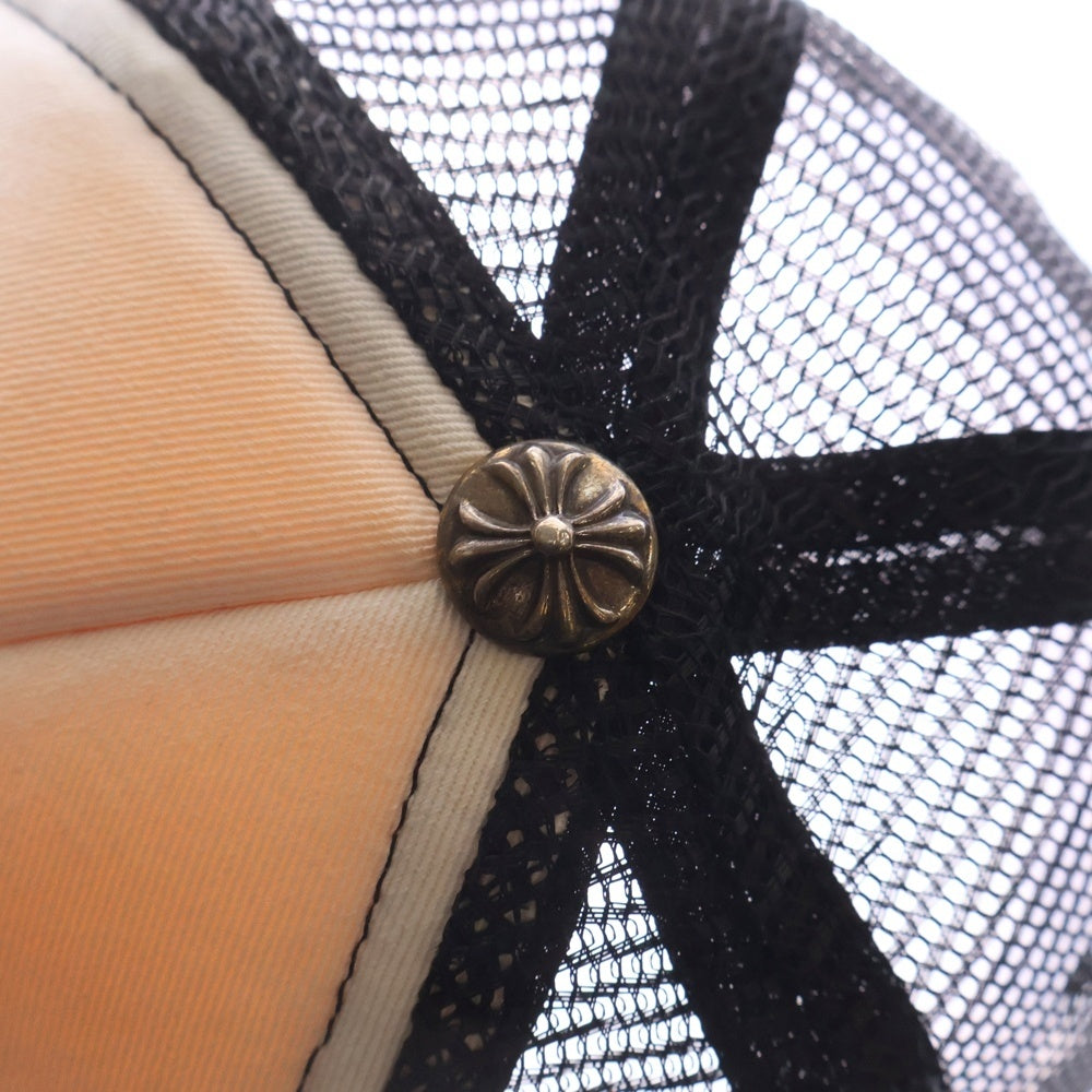 CHROME HEARTS(クロムハーツ) TRUCKER CAP FUCK トラッカー メッシュキャップ ファック ブラック/レッド