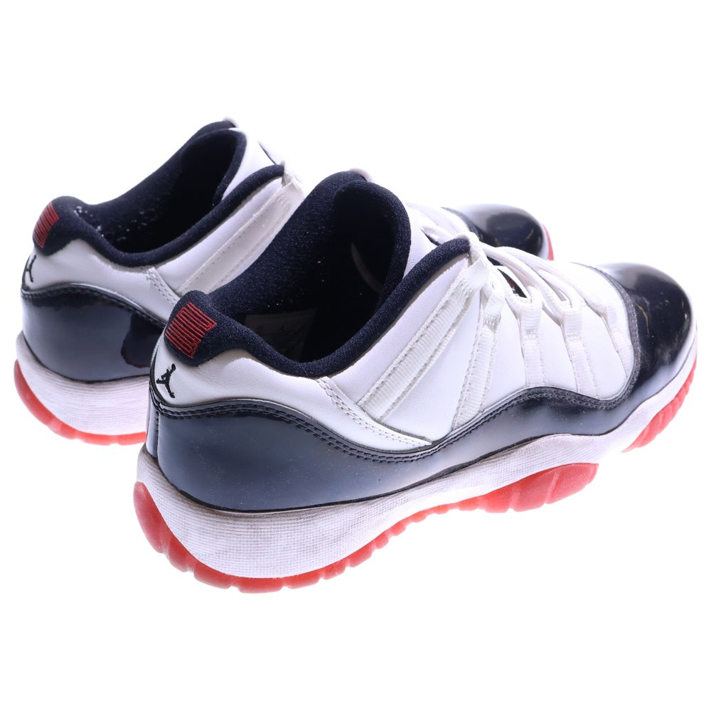 NIKE(ナイキ) AIR JORDAN11 LOW GS GYM RED エアジョーダン ジムレッド ローカットスニーカー ホワイト/レッド US7Y/25.0cm 528896-160