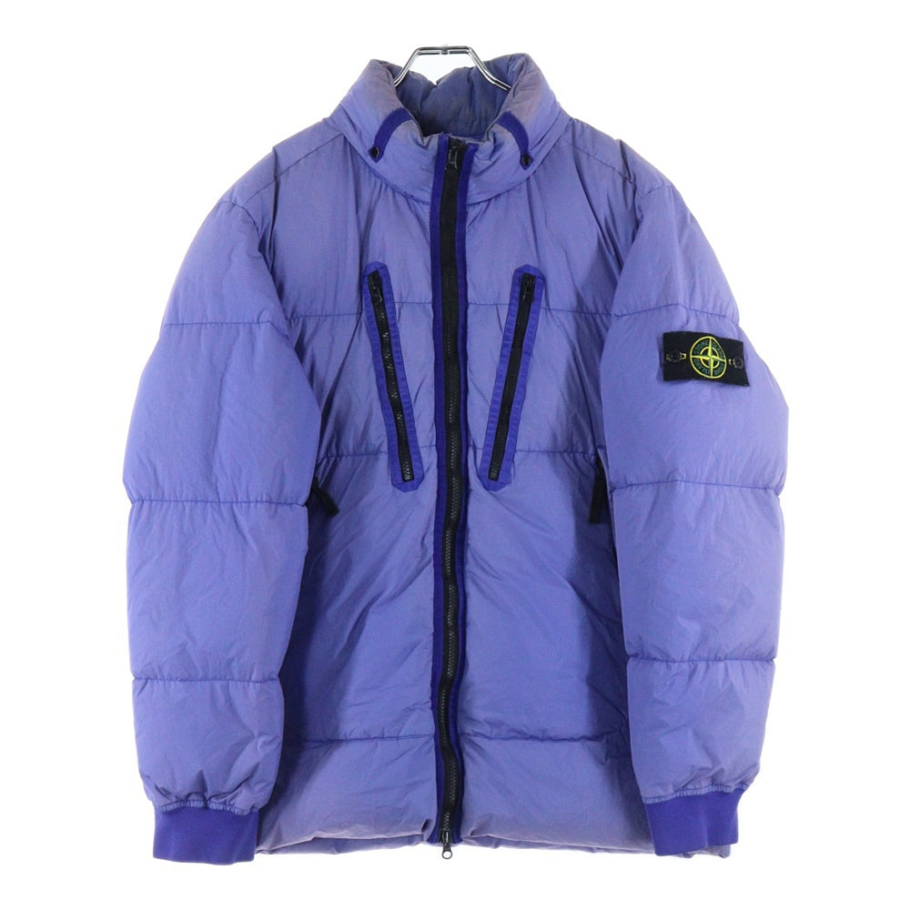 STONE ISLAND(ストーンアイランド) 21AW ロゴワッペン ダウンジャケット アウター 751540223 パープル