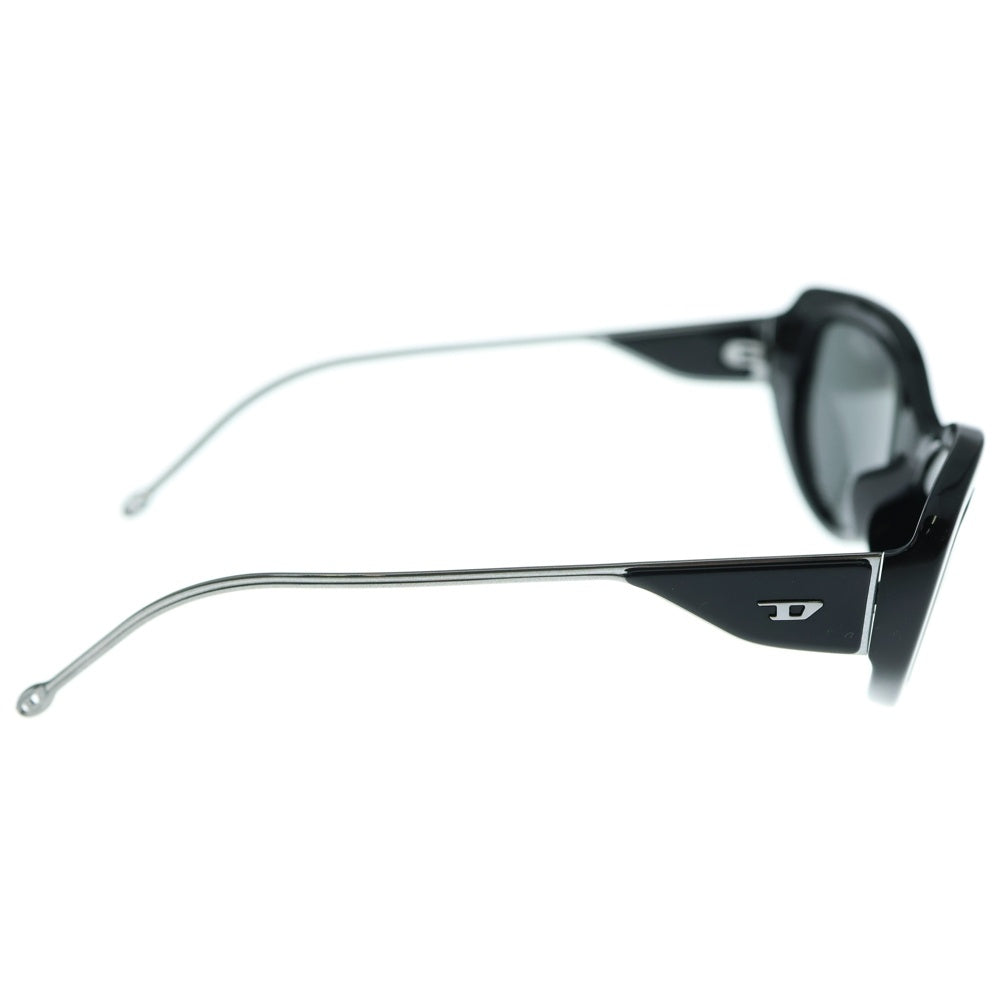 DIESEL(ディーゼル) オーバル サングラス アイウェア DL2001 ブラック