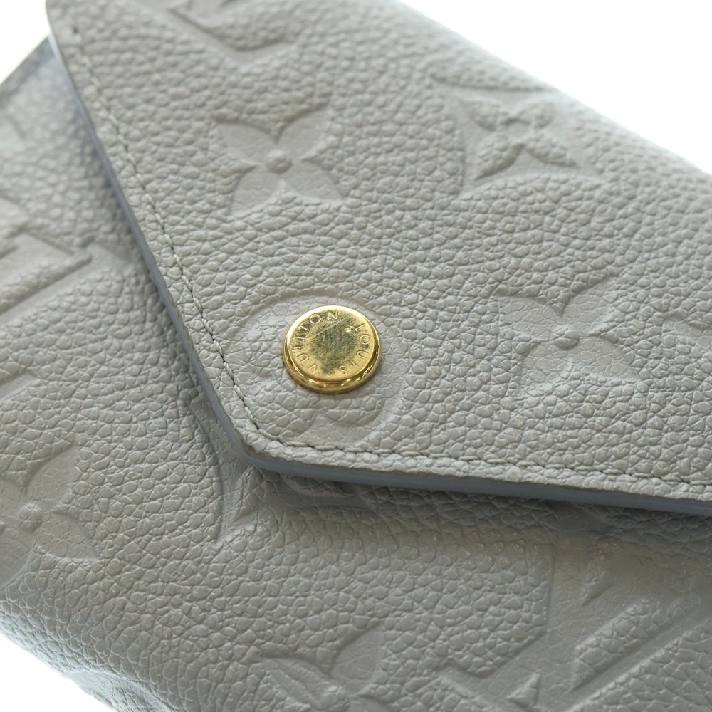 LOUIS VUITTON(ルイヴィトン) ポルトフォイユヴィクトリーヌ 3つ折り財布 M83271 ライトブルー