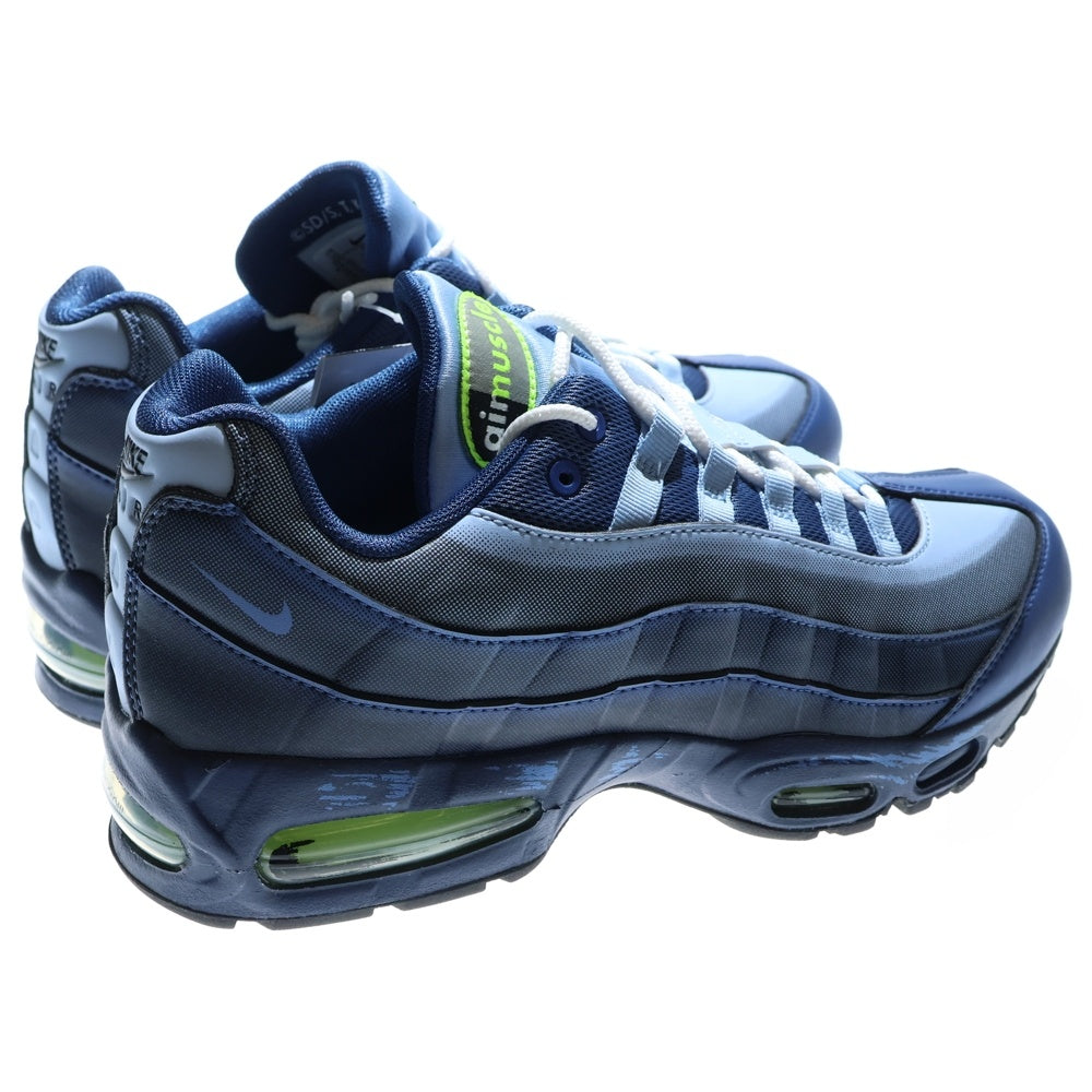 NIKE(ナイキ) AIR MUSCLE 95 QS YGO II7404-400 遊戯王 エアマックス ローカットスニーカー シューズ ブルー US10/28.0cm