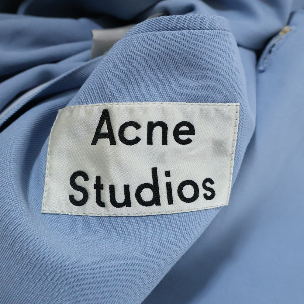 Acne Studios(アクネ ストゥディオズ) 18SS AFSAN FLUID フロントボタン テーラードジャケット 2BA181 ブルー