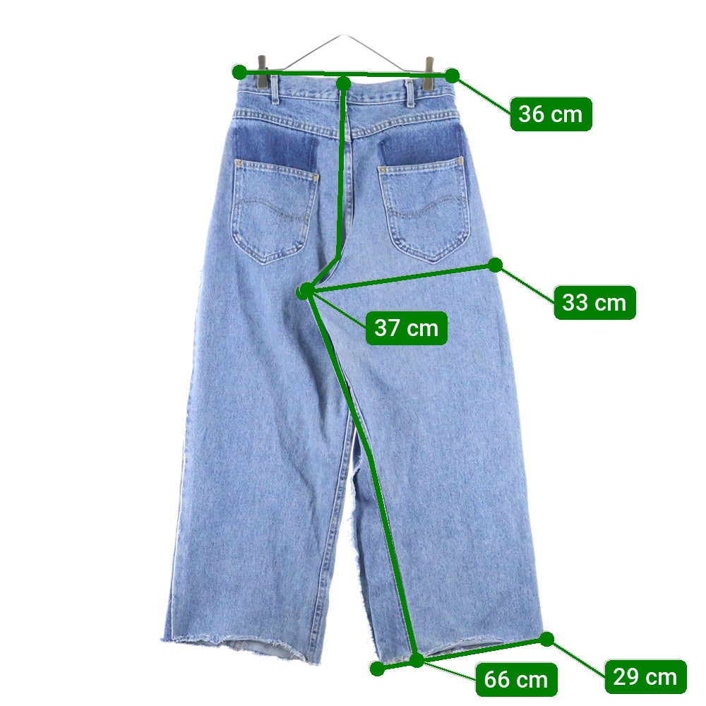 PROTOTYPES(プロトタイプス) NEW DENIM PANTS ニューデニムパンツ ジップフライ ワイドデニムパンツ 28PT04PA04US インディゴ