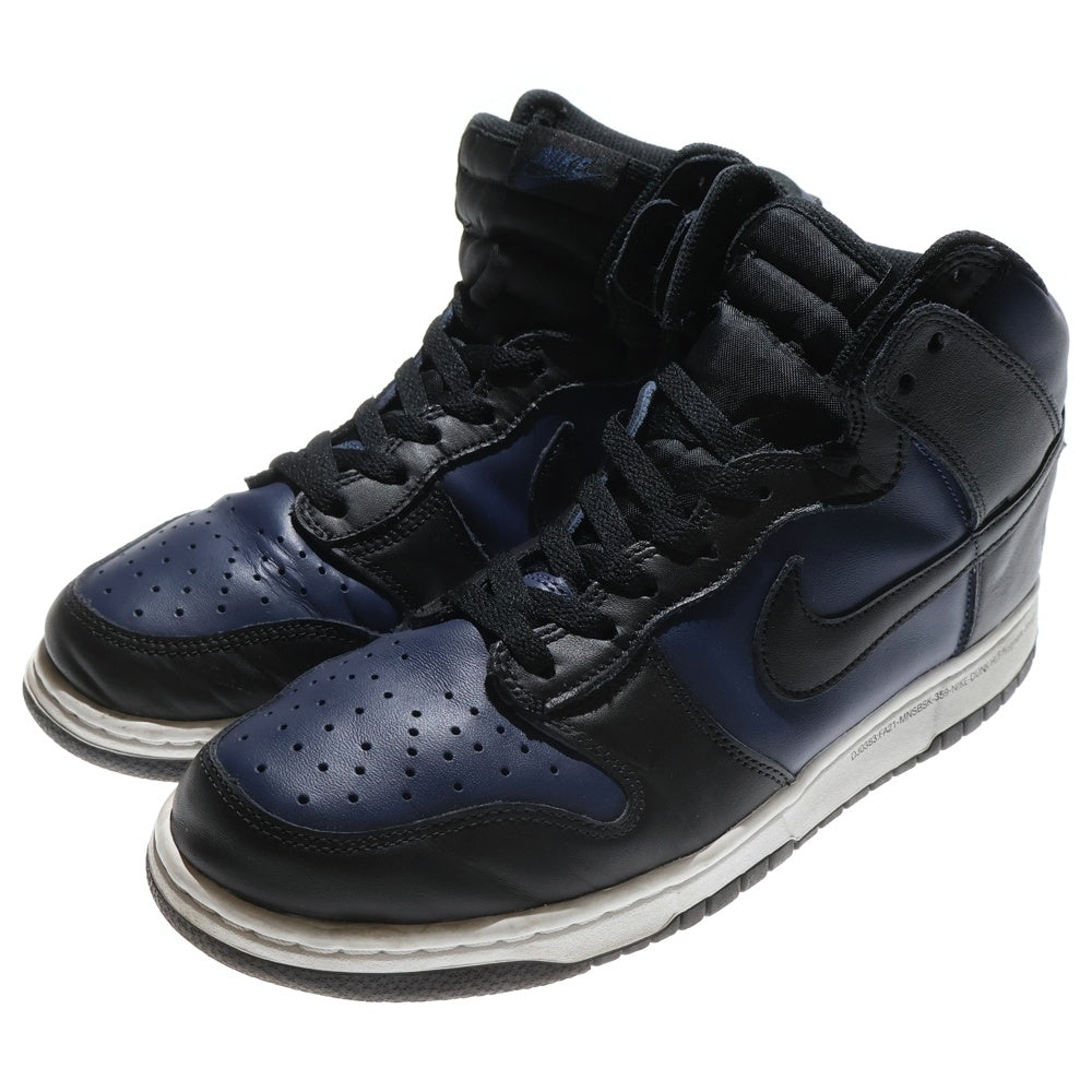 NIKE(ナイキ) ×Fragment DUNK HIGH TOKYO フラグメント ダンク 東京 ハイカットスニーカー ネイビー US10/28.0cm DJ0383-400