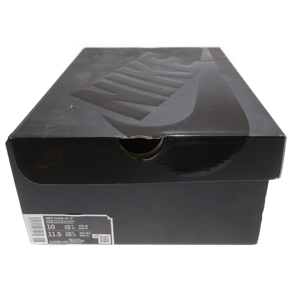 NIKE(ナイキ) ×Fragment DUNK HIGH TOKYO フラグメント ダンク 東京 ハイカットスニーカー ネイビー US10/28.0cm DJ0383-400