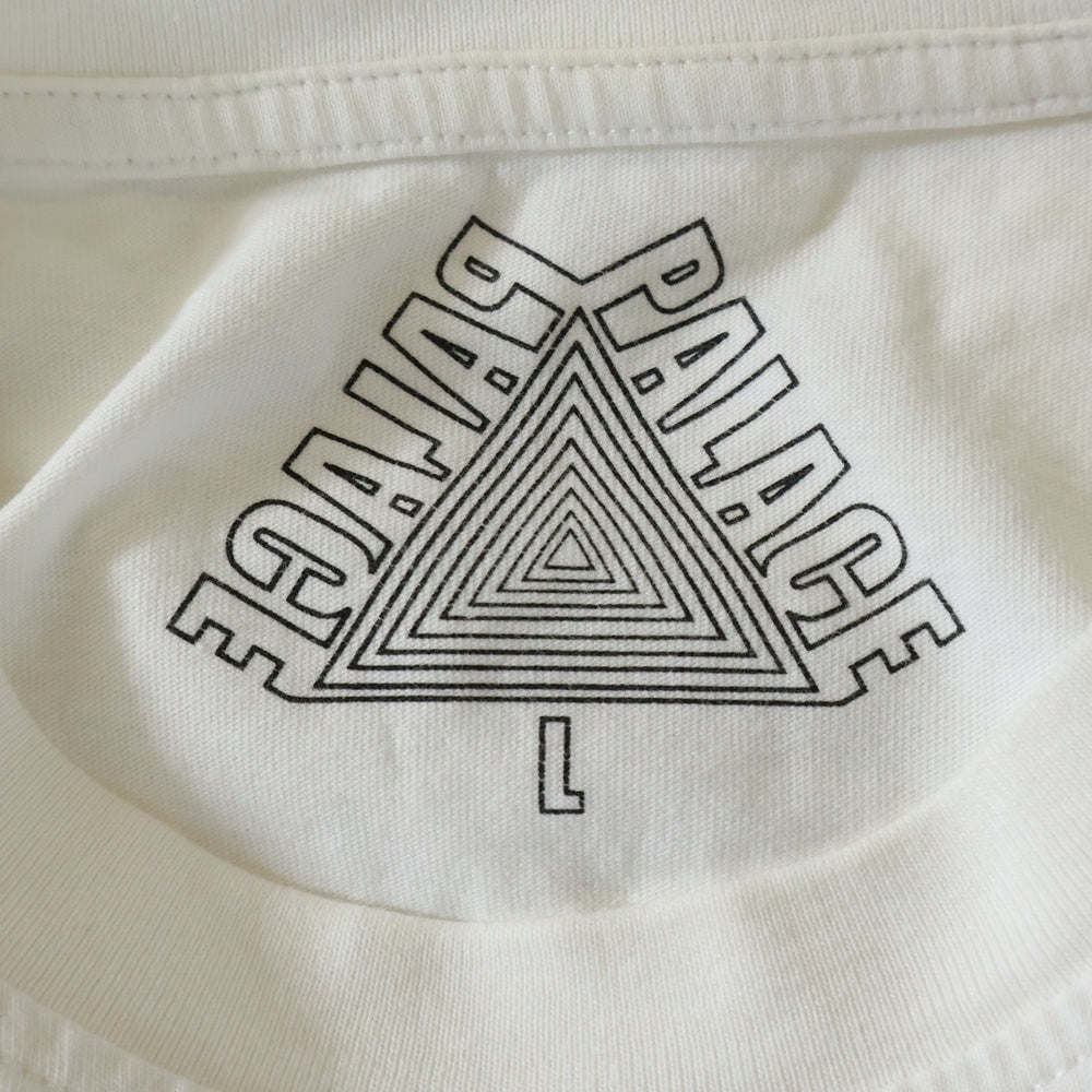 Palace Skateboards(パレススケートボーズ) 19AW Par T-SHIRT パープリント クルーネック 半袖Tシャツ カットソー ホワイト
