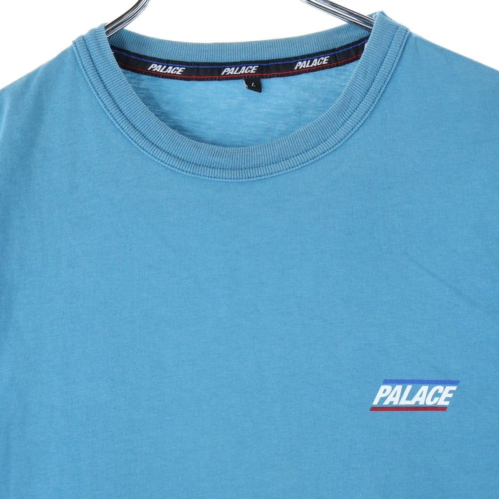 Palace Skateboards(パレススケートボーズ) BASICALLY A T-SHIRT ロゴプリント クルーネック 半袖Tシャツ カットソー ブルー