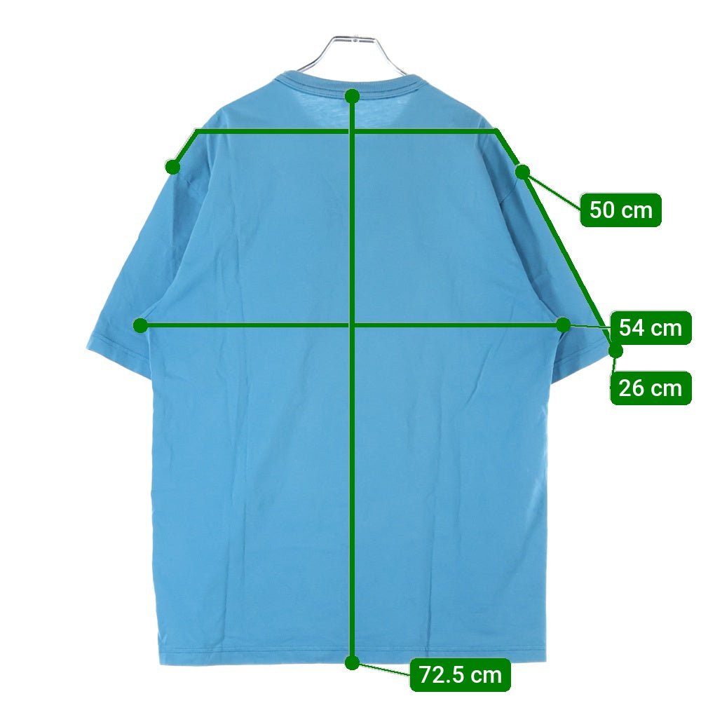 Palace Skateboards(パレススケートボーズ) BASICALLY A T-SHIRT ロゴプリント クルーネック 半袖Tシャツ カットソー ブルー