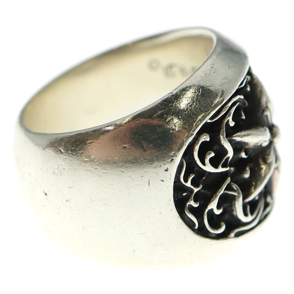 CHROME HEARTS(クロムハーツ) CLSSC OVAL STAR クラシックオーバルスター リング シルバー BCA341