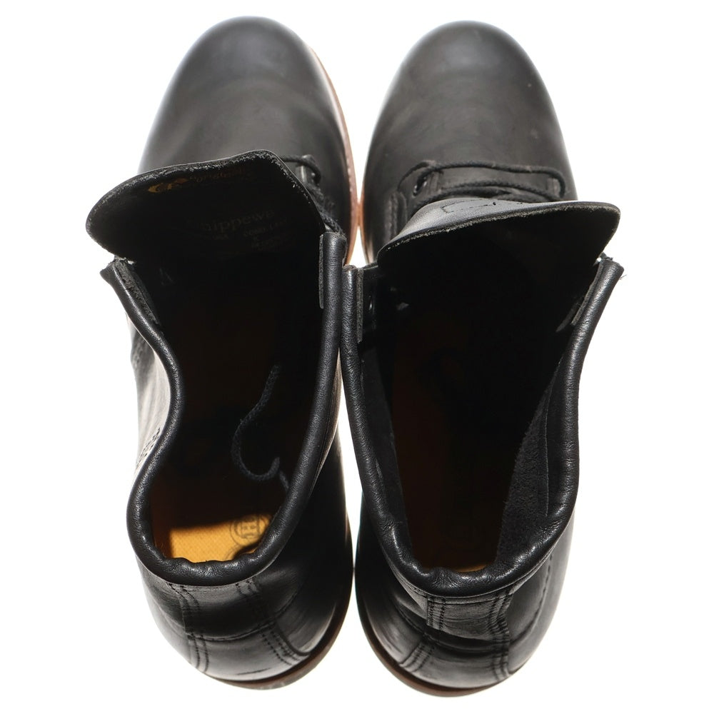 CHIPPEWA(チペワ) ハイカットレザーレースアップ ブーツ シューズ 91113-12239603 ブラック
