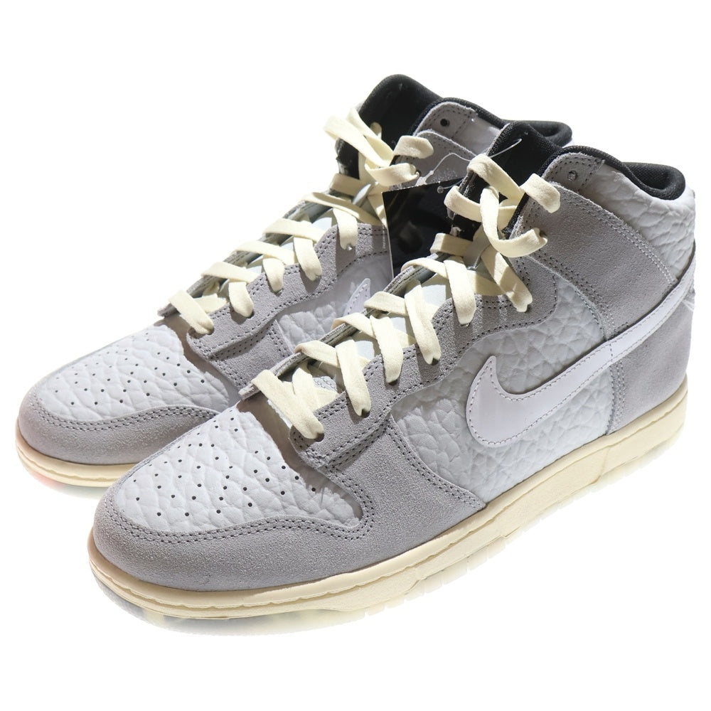 NIKE(ナイキ) DUNK HIGH PRM ELEPHANT ダンク プレミアム ハイカットスニーカー グレー US11/29.0cm DR8753-077