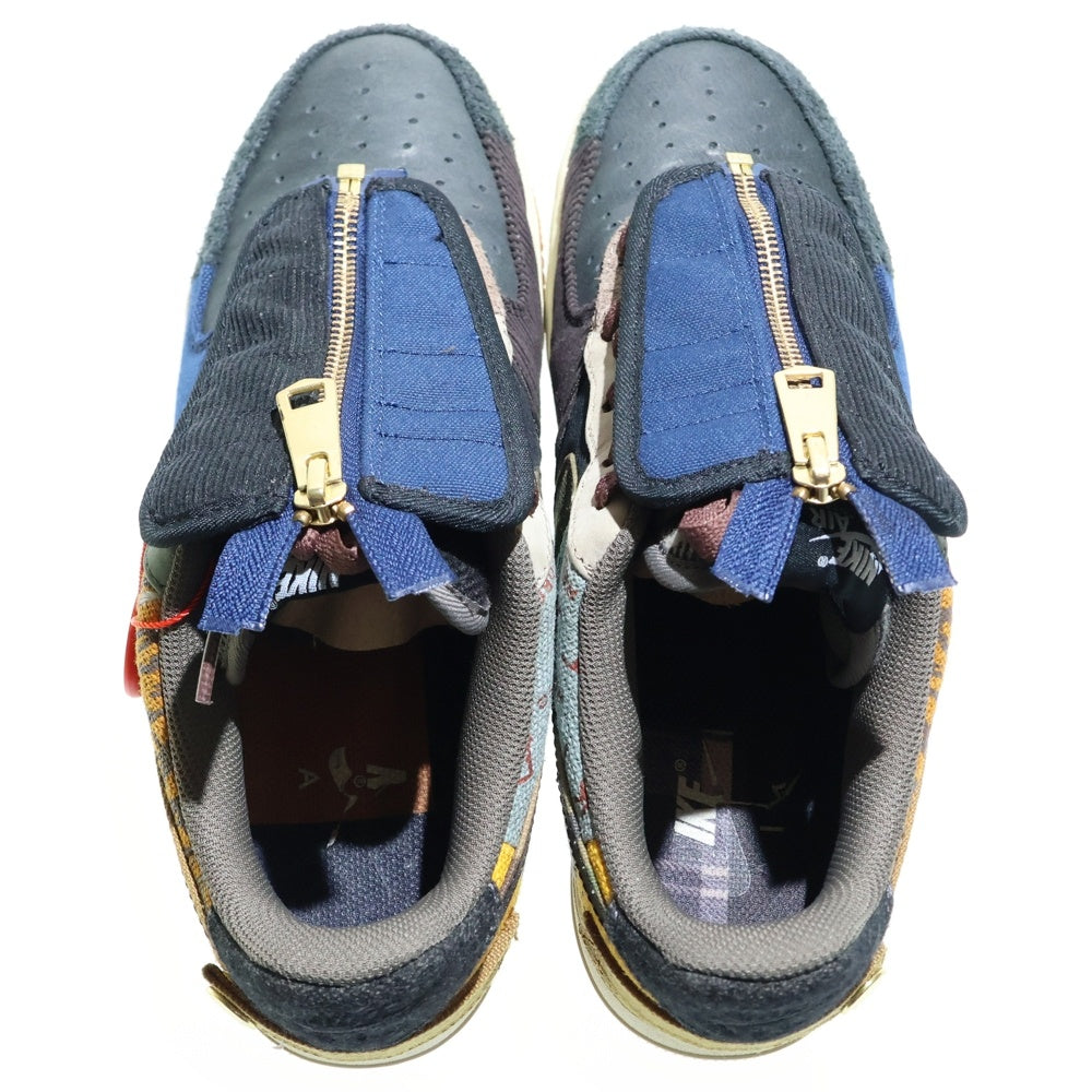 NIKE(ナイキ) ×TRAVIS SCOTT AIR FORCE 1 LOW CACTUS JACK トラヴィススコット エアフォース1 カクタスジャック ローカットスニーカー マルチ US8.5/26.5cm CN2405‐900