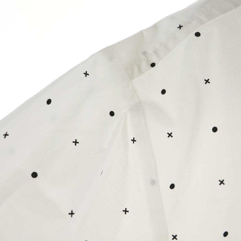 MM6 Maison Margiela(エムエムシックスメゾンマルジェラ) 23AW ドット柄 コットン 長袖シャツ ロングスリーブ ホワイト S52DT0014