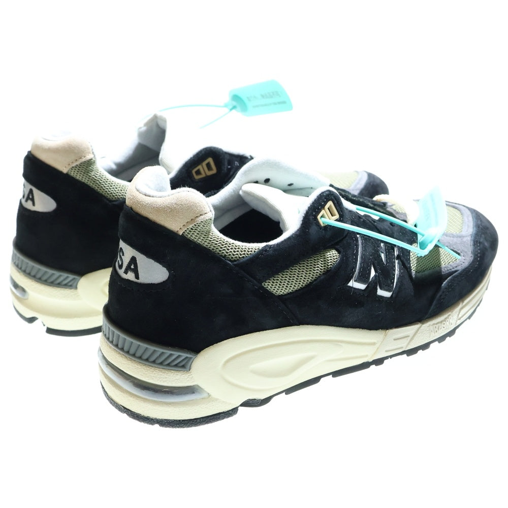 New Balance(ニューバランス) M990TE2 V2 スウェード ローカットスニーカー ブラック US9.5/27.5cm