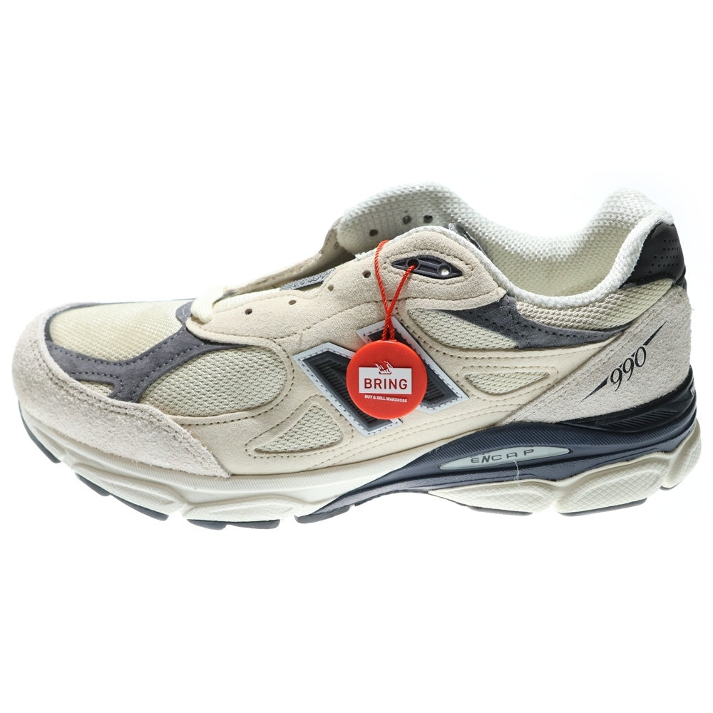 New Balance(ニューバランス) M990AD3 V3 Moonbeam ムーンビーム ローカットスニーカー アイボリー US9.5/27.5cm