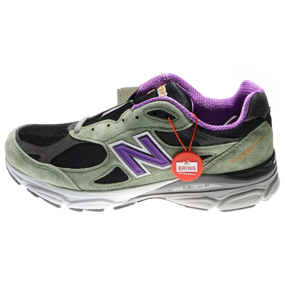 New Balance(ニューバランス) M990TC3 V3 ローカットスニーカー カーキ/ブラック US9.5/27.5cm