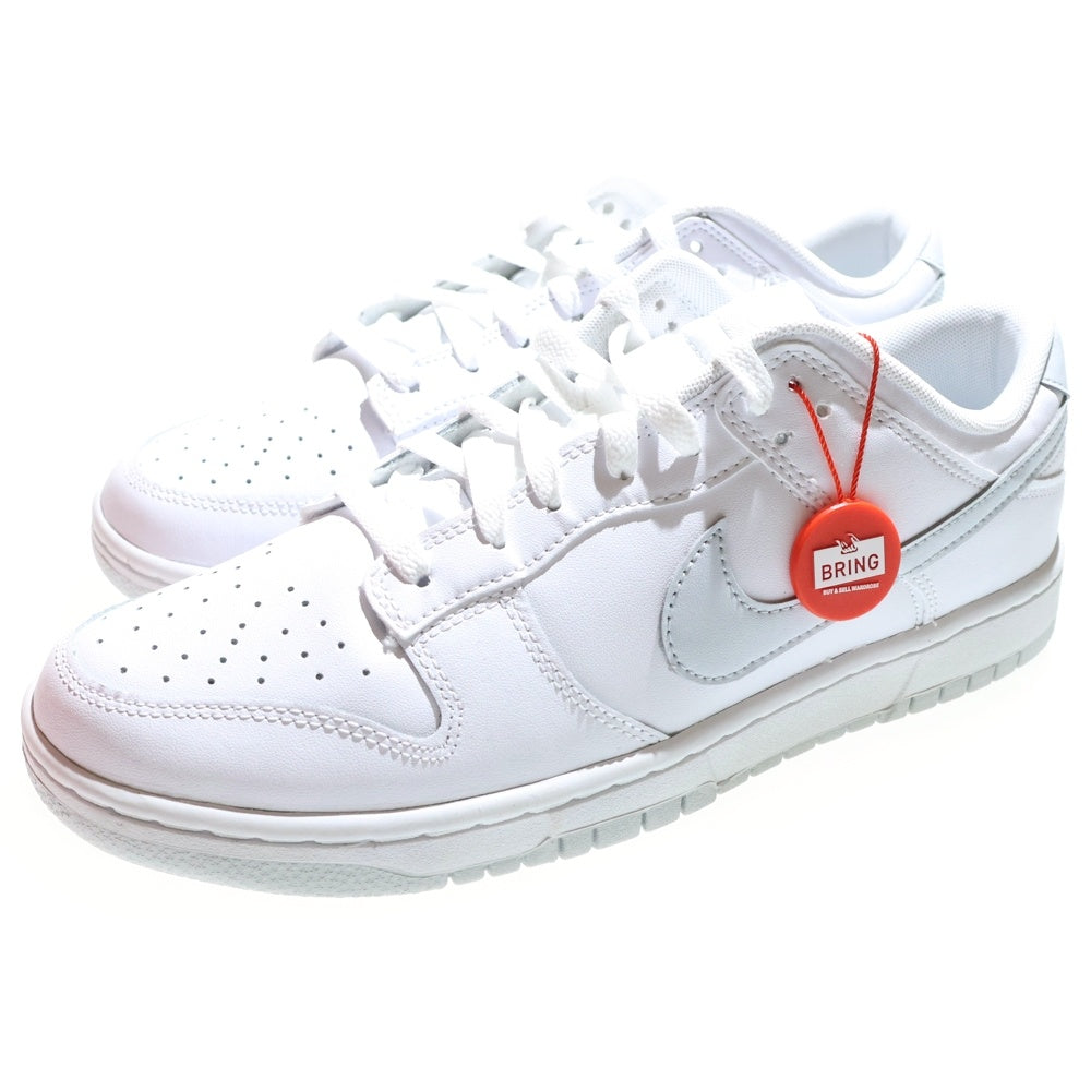 NIKE(ナイキ) DUNK LOW RETRO Pure Platinum ダンク レトロ ピュアプラチナム ローカットスニーカー ホワイト US10/28.0cm DV0831-101
