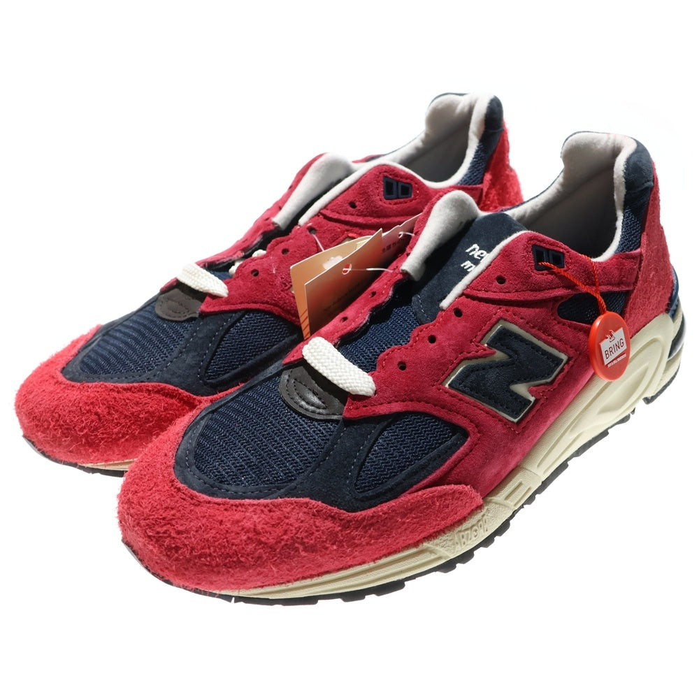 New Balance(ニューバランス) M990AD2 V2 RED スウェード ローカット