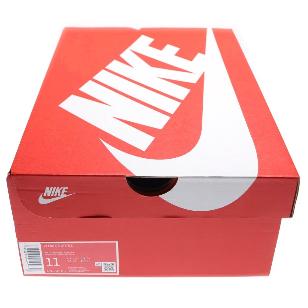 NIKE(ナイキ) WMNS CORTEZ University Blue ウィメンズ コルテッツ ローカットスニーカー ホワイト US11/28.0cm DN1791-102