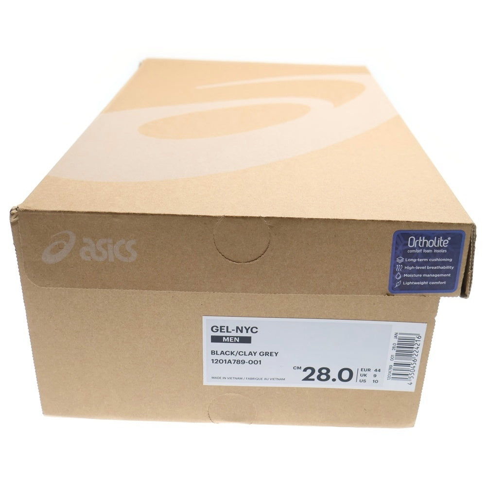 ASICS(アシックス) GEL-NYC ゲル ローカットスニーカー グレー/ブラック US10/28.0cm 1201A789-001