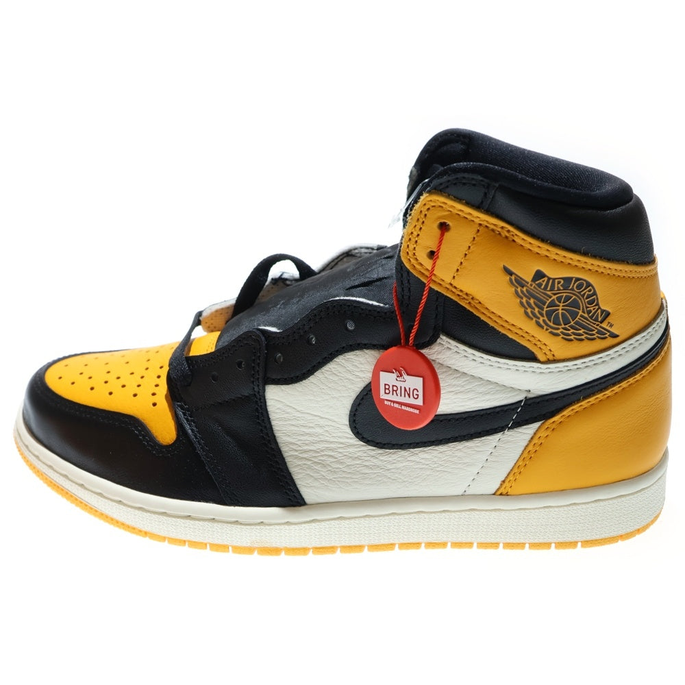 NIKE(ナイキ) AIR JORDAN 1 RETRO HIGH OG Taxi エアジョーダンワン レトロ タクシー ハイカットスニーカー イエロー/ブラック US9.5/27.5cm 555088-711