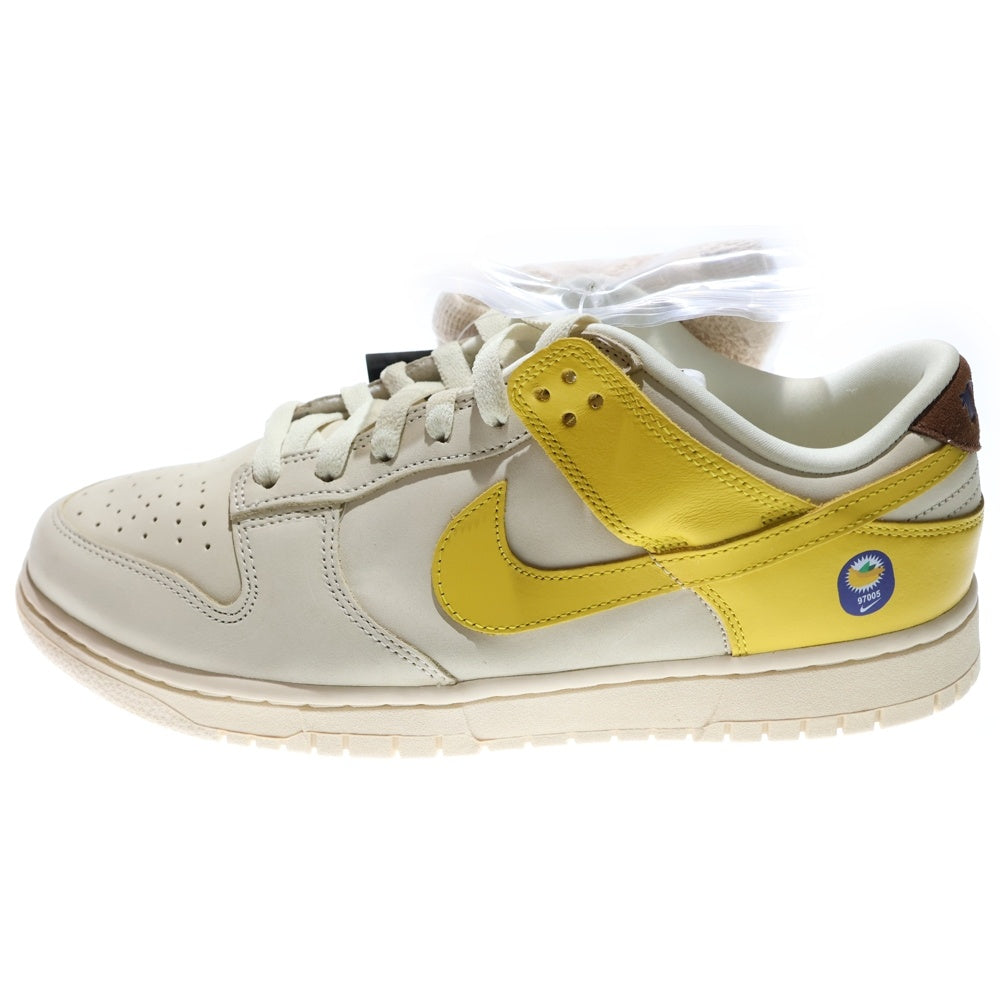 NIKE(ナイキ) WMNS DUNK LOW Banana ウィメンズ ダンク バナナ ローカットスニーカー グレー/イエロー US11/28.0cm DR5487-100