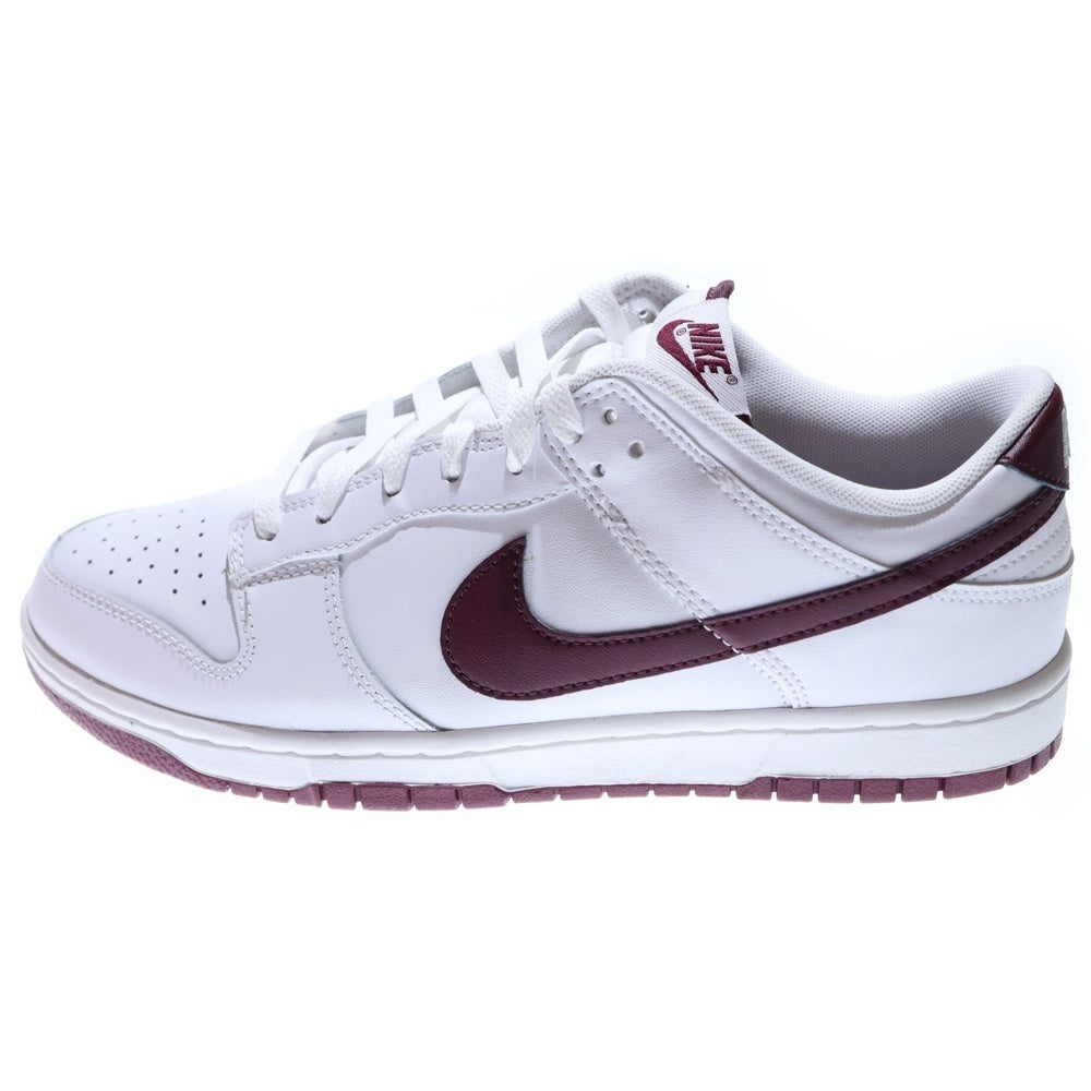 NIKE(ナイキ) DUNK LOW Night Maroon ダンク ナイトマルーン ローカットスニーカー ホワイト/バーガンディ US10/28.0cm DV0831-102