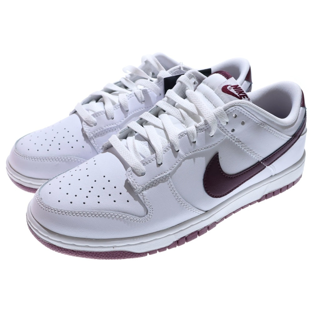 NIKE(ナイキ) DUNK LOW Night Maroon ダンク ナイトマルーン ローカットスニーカー ホワイト/バーガンディ US10/28.0cm DV0831-102