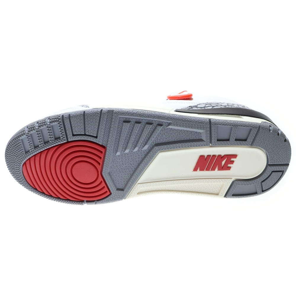 NIKE(ナイキ) AIR JORDAN 3 RETRO White Cement Reimagined エアジョーダン レトロ リイマジンド ミッドカットスニーカー ホワイト/グレー US10/28.0cm DN3707-100