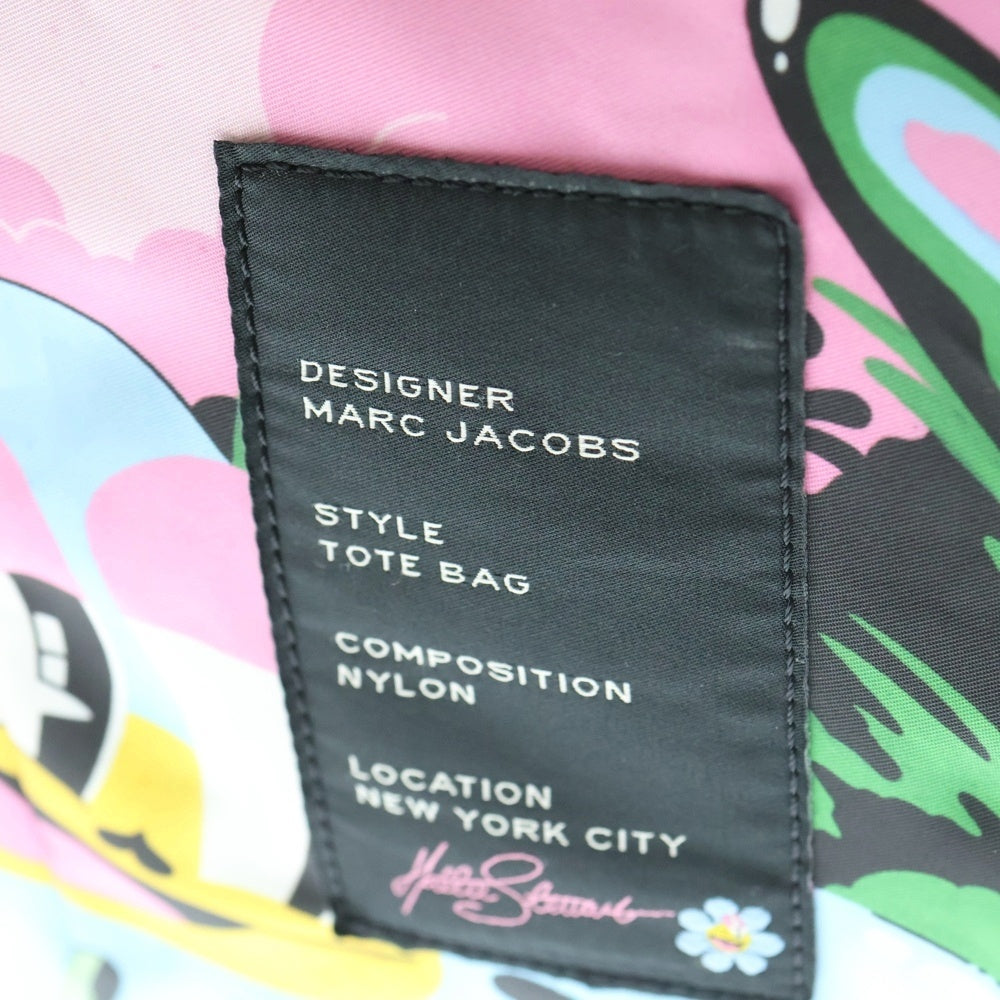 MARC JACOBS(マークジェイコブス) × Hattie Stewart The Puffy Nylon Large Tote bag ハティスチュワート パフィナイロントートバッグ ラージ マルチ