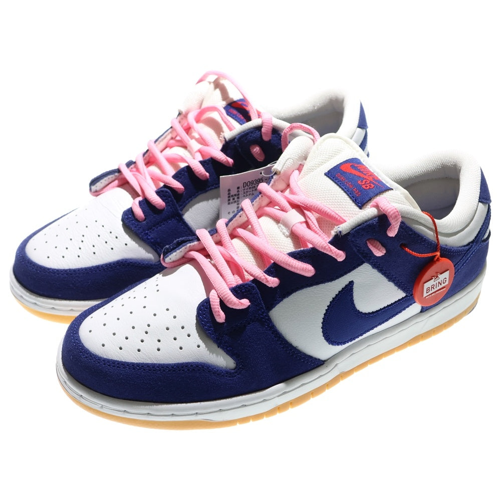 NIKE SB(ナイキエスビー) DUNK LOW Los Angeles Dodgers ダンク ロサンゼルス ドジャース ローカットスニーカー ホワイト/ブルー US9/27.0cm DO9395-400