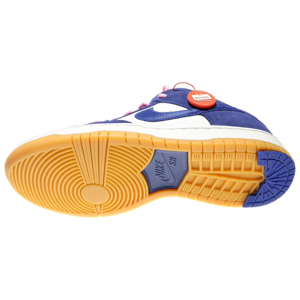 NIKE SB(ナイキエスビー) DUNK LOW Los Angeles Dodgers ダンク ロサンゼルス ドジャース ローカットスニーカー ホワイト/ブルー US9/27.0cm DO9395-400