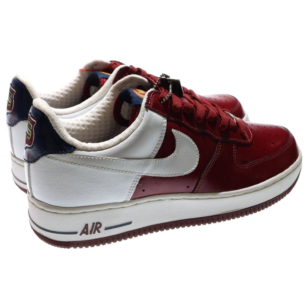 NIKE(ナイキ) 【観賞用】× Lebron James AIR FORCE 1 LOW 309096-611 レブロンジェームズ エアフォース1 ローカットスニーカー シューズ レッド US9.5/27.5cm