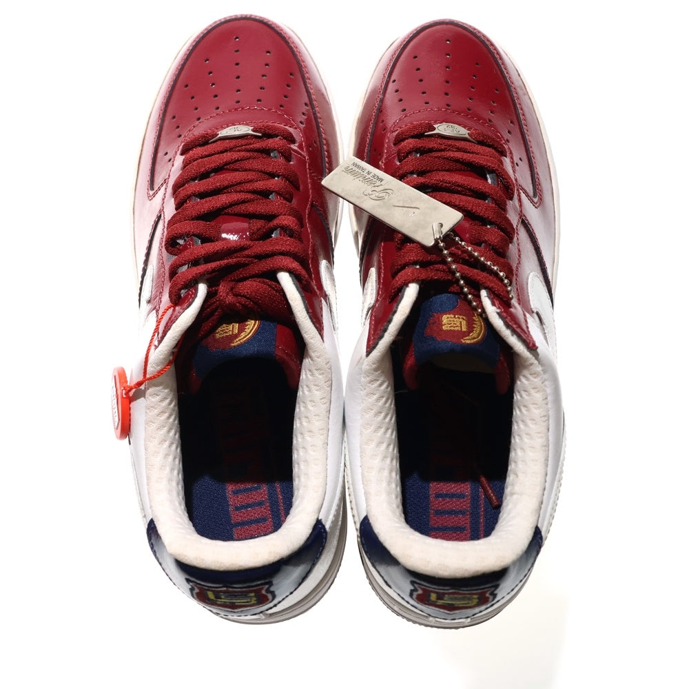 NIKE(ナイキ) 【観賞用】× Lebron James AIR FORCE 1 LOW 309096-611 レブロンジェームズ エアフォース1 ローカットスニーカー シューズ レッド US9.5/27.5cm