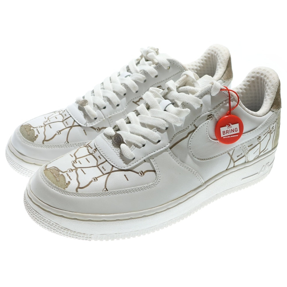 NIKE(ナイキ) 【観賞用】AIR FORCE 1 LA MAP 309096-114 エアフォース1 ローカットスニーカー シューズ ホワイト US10/28.0cm