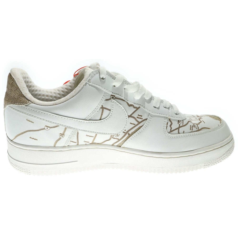 NIKE(ナイキ) 【観賞用】AIR FORCE 1 LA MAP 309096-114 エアフォース1 ローカットスニーカー シューズ ホワイト US10/28.0cm
