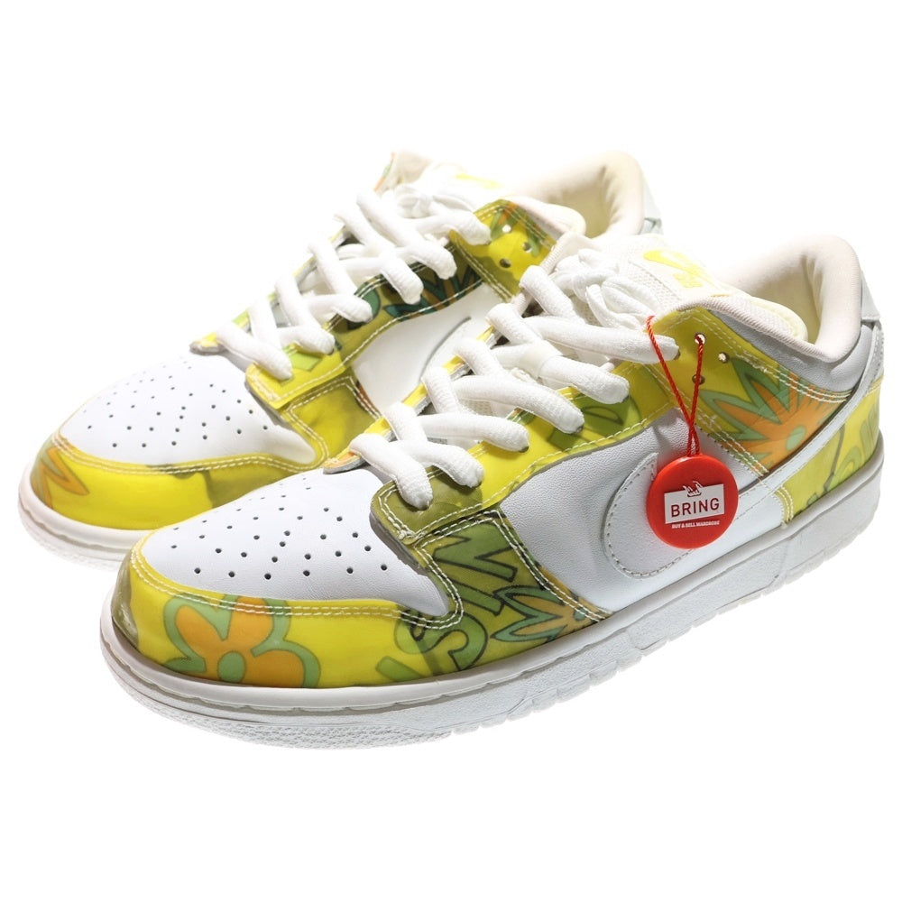 NIKE SB(ナイキエスビー) 【観賞用】DUNK LOW PRO SB DE LA SOUL 304292-171 ダンク ロー プロ デラソウル ローカットスニーカー シューズ ホワイト/イエロー US10/28.0cm