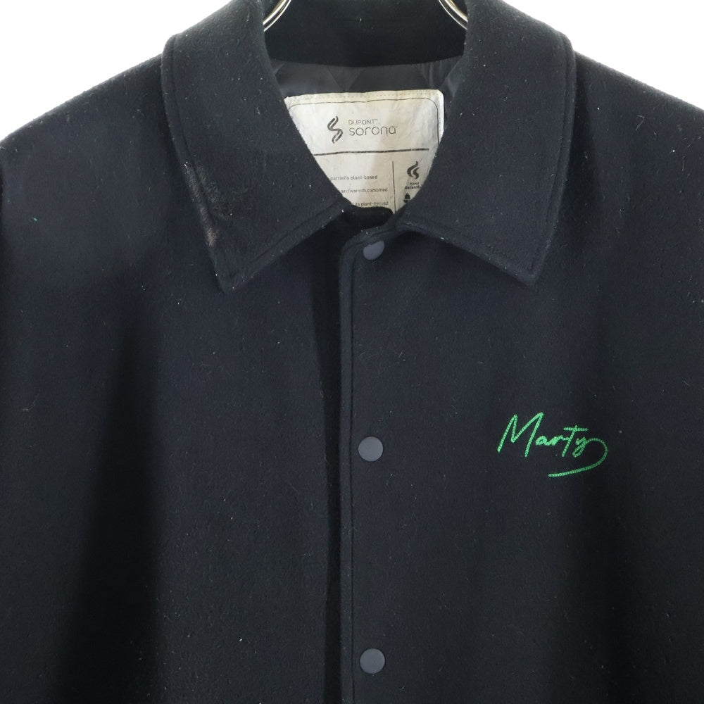 RAGEBLUE(レイジブルー) ワンポイント刺繍ブルゾン ジャケット RB030380AD ブラック