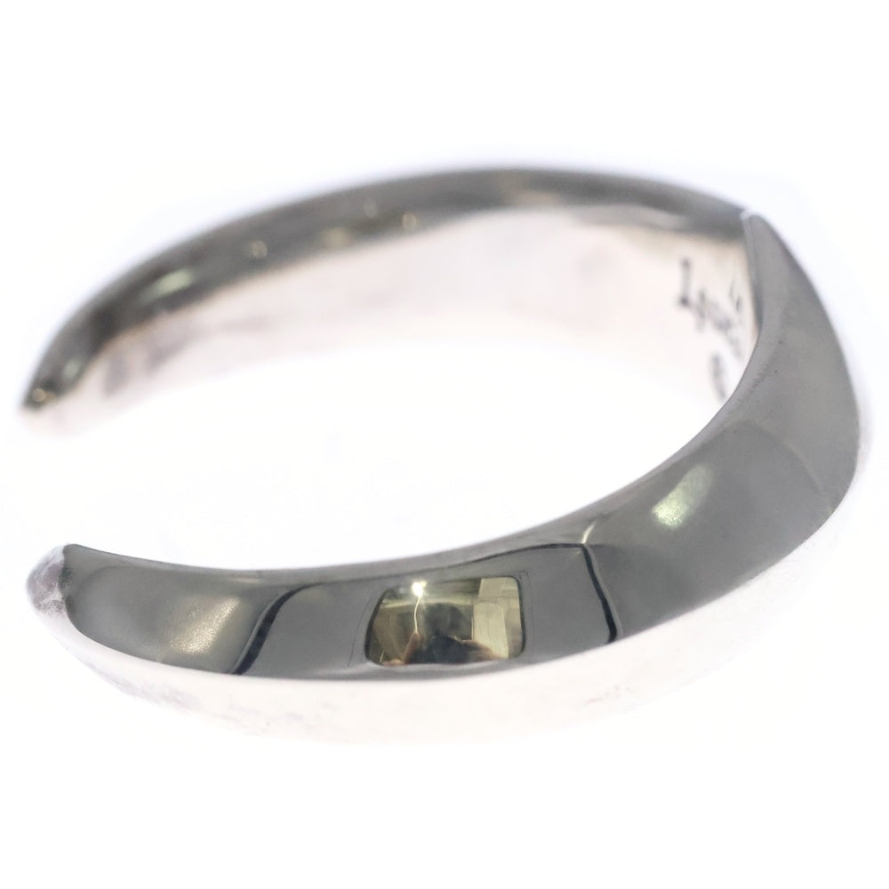 LEONARD KAMHOUT(レナードカムホート) シルクカフ バングル ブレスレット シルバー