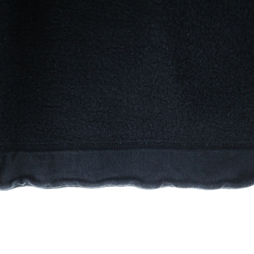 STONE ISLAND(ストーンアイランド) 23AW Sweatshirts ロゴワッペン付き ウール 長袖スウェット トレーナー ブラック 7915633F3