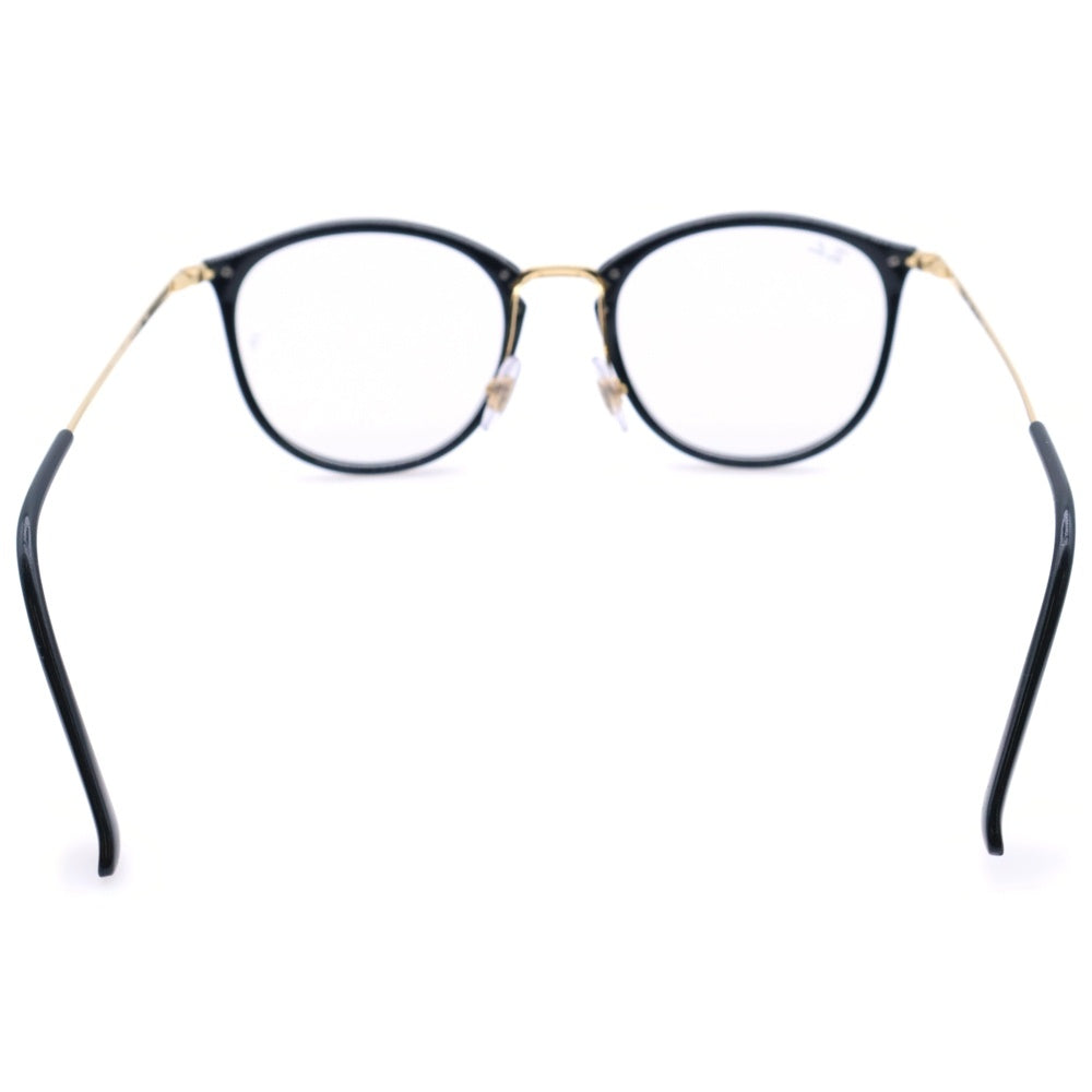 Ray Ban(レイバン) ウエリントン型 アイウェア 眼鏡 メガネ ブラック/ゴールド RB7140 2000