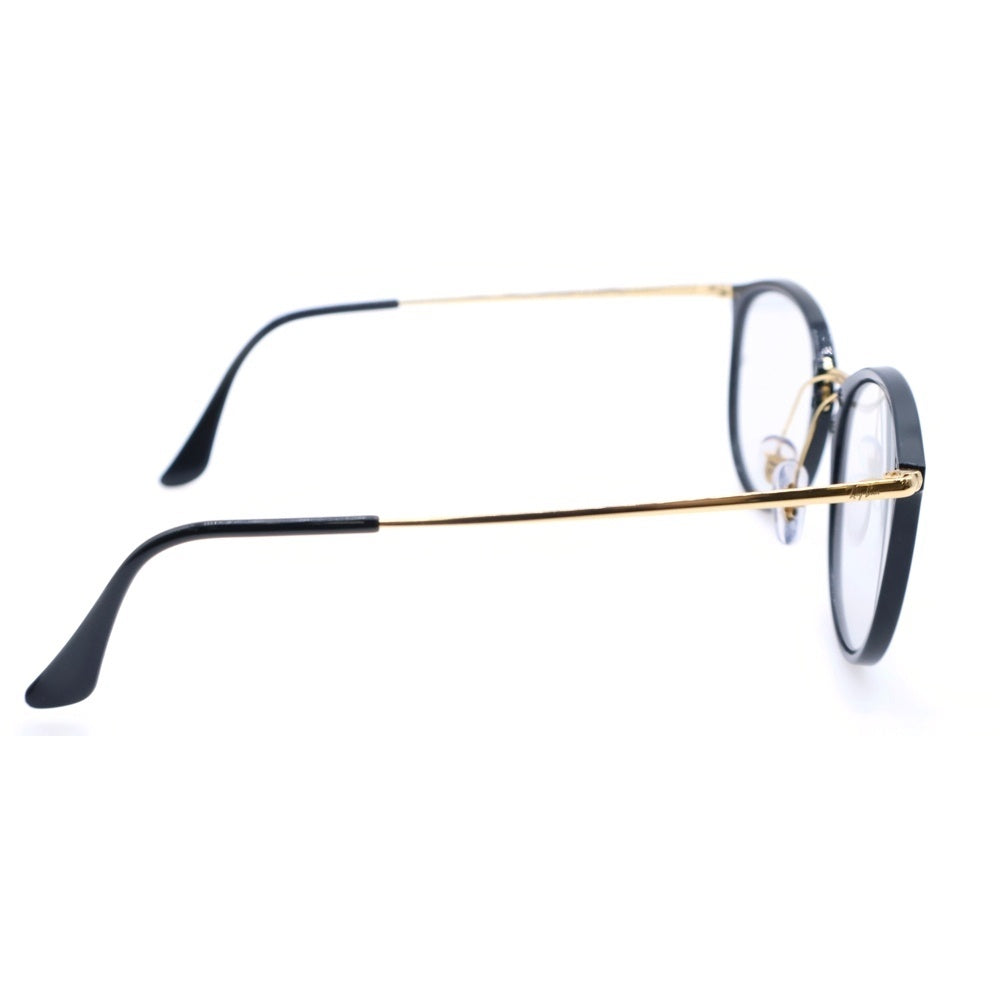 Ray Ban(レイバン) ウエリントン型 アイウェア 眼鏡 メガネ ブラック/ゴールド RB7140 2000