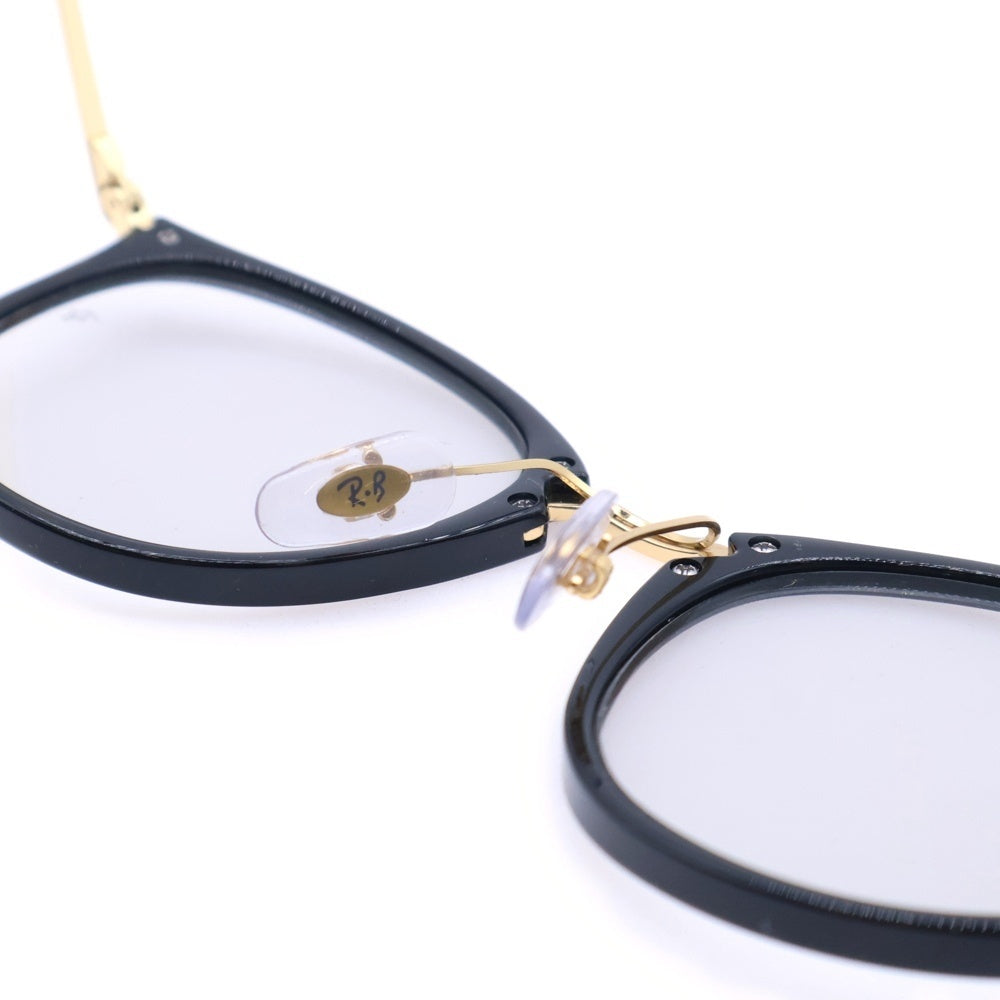 Ray Ban(レイバン) ウエリントン型 アイウェア 眼鏡 メガネ ブラック/ゴールド RB7140 2000