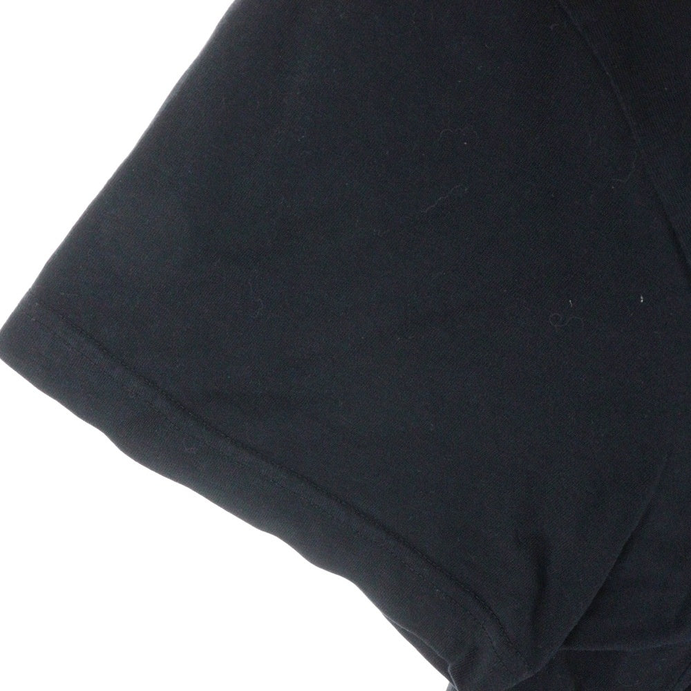 BALENCIAGA(バレンシアガ) フロント ロゴプリント 半袖Tシャツ カットソー 613968-TYK28 ブラック