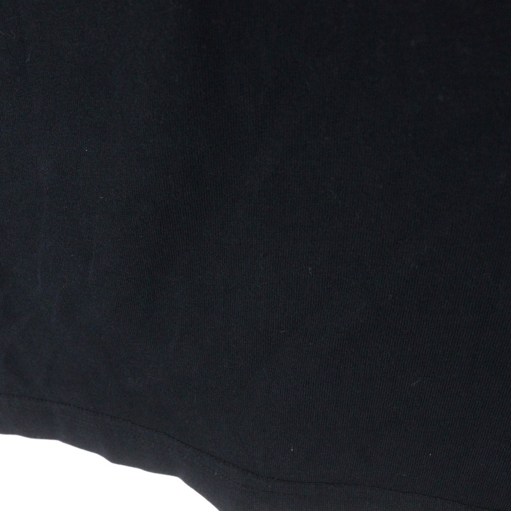 BALENCIAGA(バレンシアガ) フロント ロゴプリント 半袖Tシャツ カットソー 613968-TYK28 ブラック