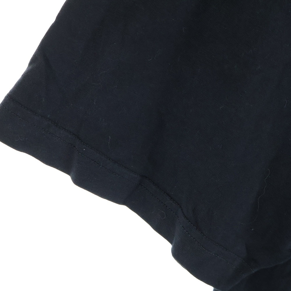 BALENCIAGA(バレンシアガ) フロント ロゴプリント 半袖Tシャツ カットソー 613968-TYK28 ブラック