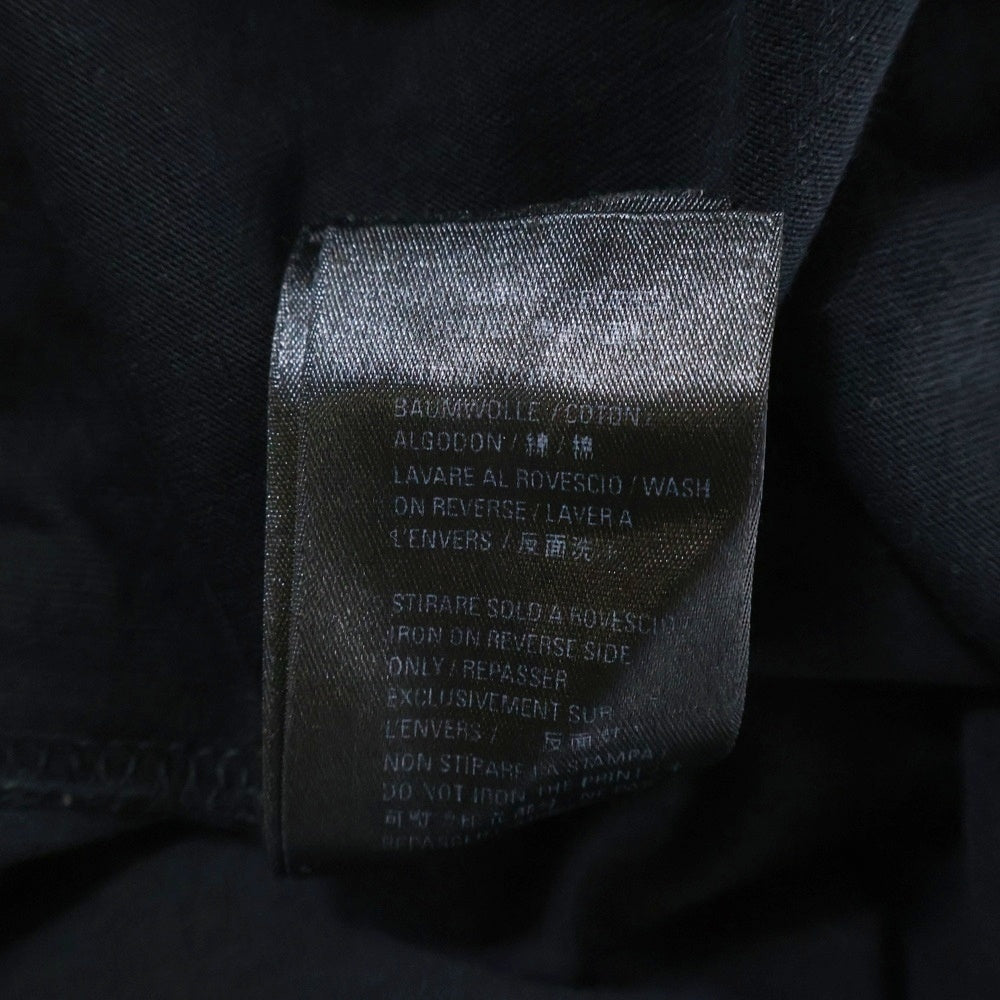 BALENCIAGA(バレンシアガ) フロント ロゴプリント 半袖Tシャツ カットソー 613968-TYK28 ブラック