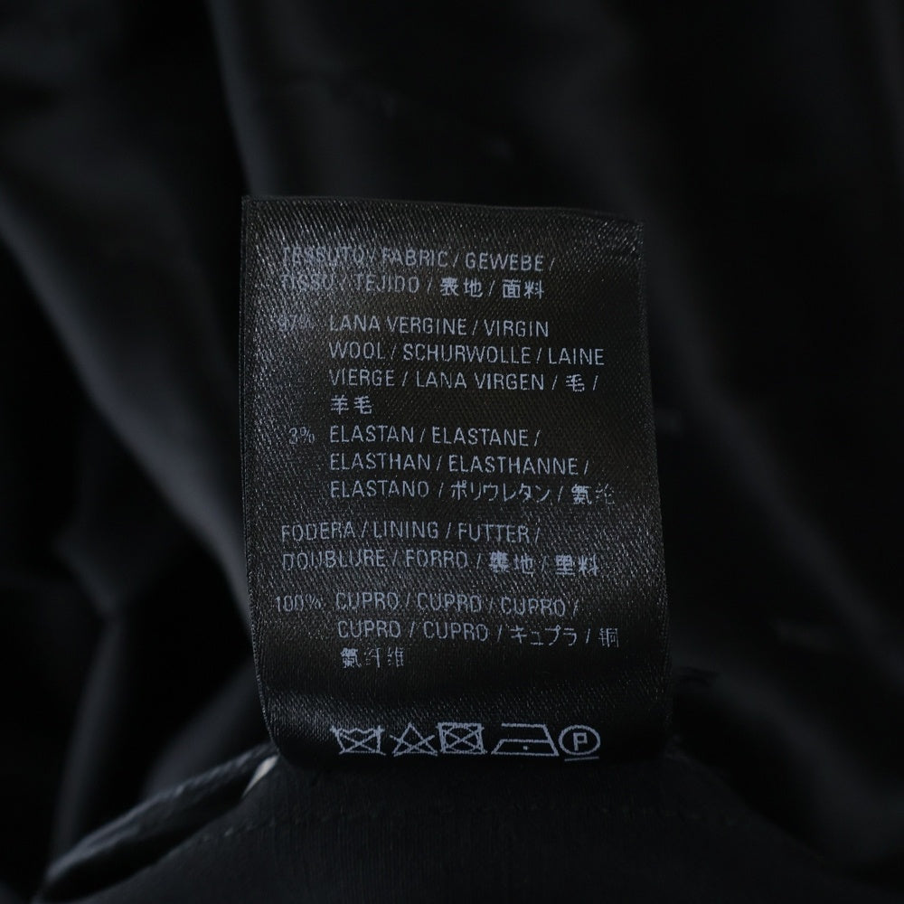 BALENCIAGA(バレンシアガ) 21SS フロントボタン レーヨン 開襟 長袖シャツ JP57-2021-978 ブラック