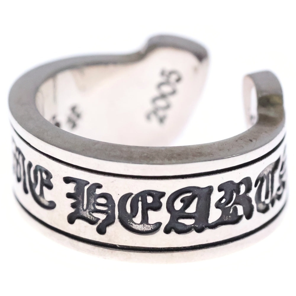 CHROME HEARTS(クロムハーツ) LG SCROLL LABEL ラージスクロールラベル リング シルバーBCA383